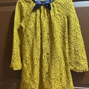 Genuine kids size 5. Mustard rich color. Worn for pictures only.  Beautiful.